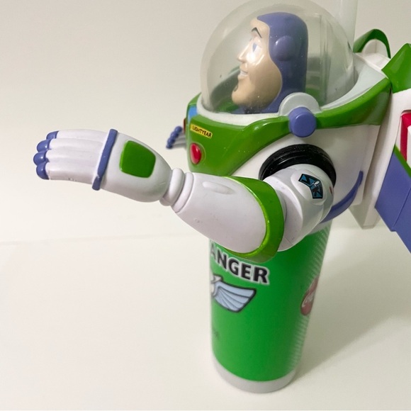 Buzz Lightyear Souvenir Cup Straw Disneyland Toy Story 2 Space Ranger - Picture 6 of 16